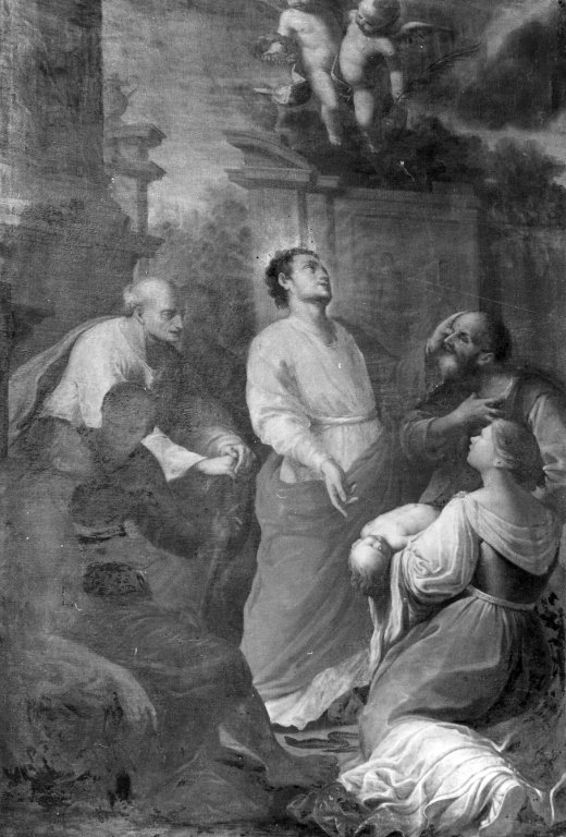 Santo (dipinto) by Caisotti Tommaso Amedeo (sec. XVII)